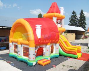 Best 18 OZ PVC Inflatable Bouncer Slide Playground Bouncy Castle wholesale