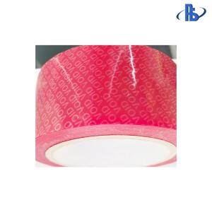 China Level 2 Tamper Proof Security Tape Polyester Anti Counterfeit Custom Packaging on sale