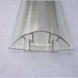 Cheap 8-16mm PC Profile Snap Cap Up And Down Buckle For Polycarbonate Sheet for sale