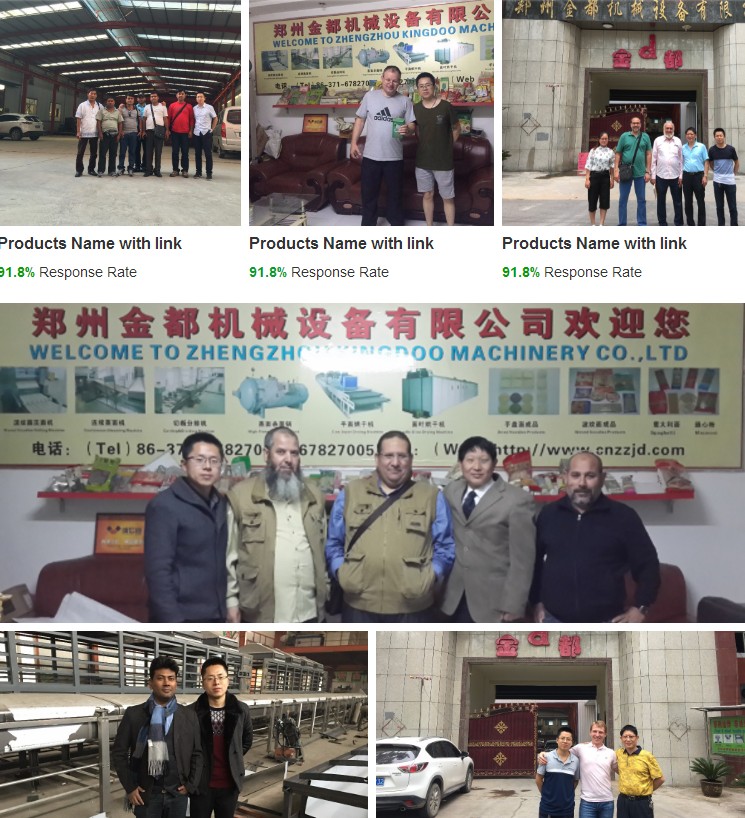 ISO Approved Instant Noodle Making Machine Fried Instant Noodle Production