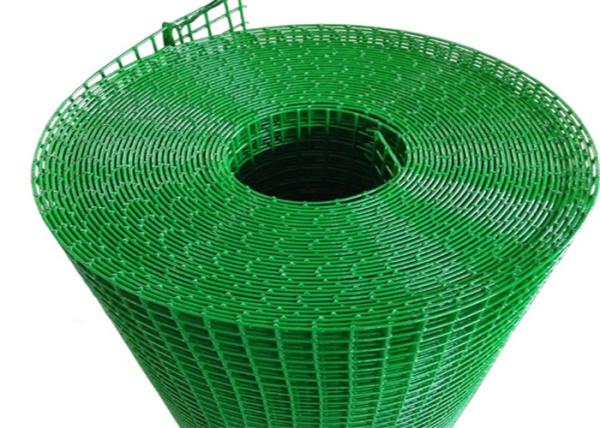 Cheap 3*3 PVC Coated 25m Length Square Metal Mesh for sale