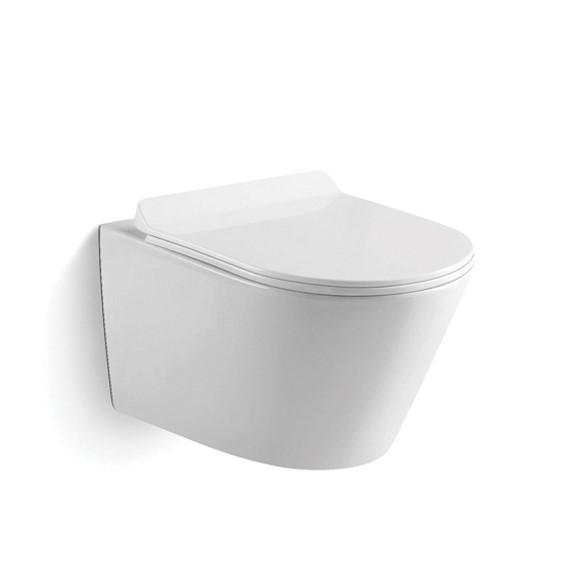 Cheap Transform Your Bathroom into a Modern Oasis with Our Wall Hung Toilet The Perfect Combination of Style and Function for sale