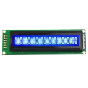 Best ROHS White And Blue Character Lcd Display Module 88.3x11.5mm Display Area wholesale