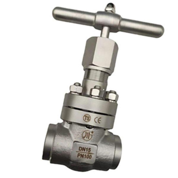 Cheap LNG Short Stem Cryogenic Globe Valve Customize Inch Customize Pressure for sale