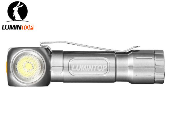 Cheap Portable Custom LED Flashlight With Magnetic Tail Cap / Side Light for sale