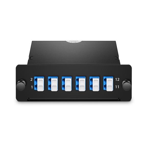1MT6LC2SMFA 1 MTP To 6 Port Lc Fiber Patch Panel Single Mode 12 Fibers OS2 Type