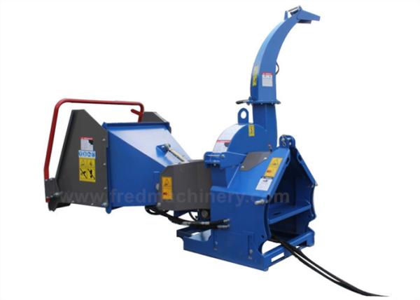 Cheap 30 - 70HP 5 Inch Chipper , Wood Chipper And Shredder With Adjustable Base for sale