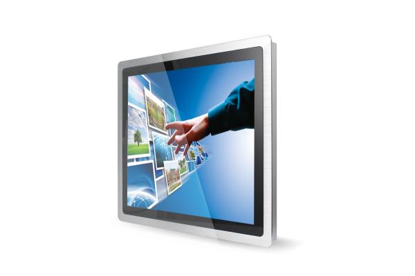 Cheap 10.4'' Industrial Touch Screen Monitor Panel Mount With IP65 Front , Anti - Vandalism for sale