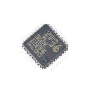 Best STM32F103C8T6 microcontroller 32BIT Cortex M3 64KB 20KB RAM 2X12 ADC MCU chip wholesale