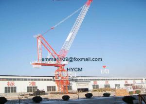 10TONS QTD5020 Luffing Tower Crane External Top Climbing Type