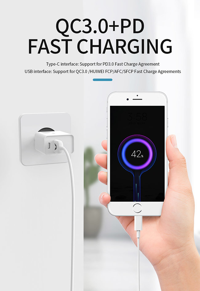 18W PD3.0 Fast Phone Chargers