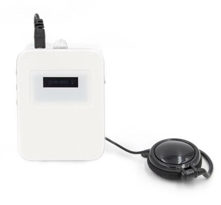 Cheap white color Wireless Audio Tour Guide Systems with automatic function and high quality for sale