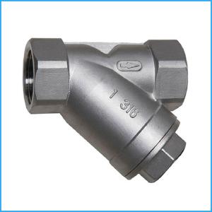 y type strainer npt end