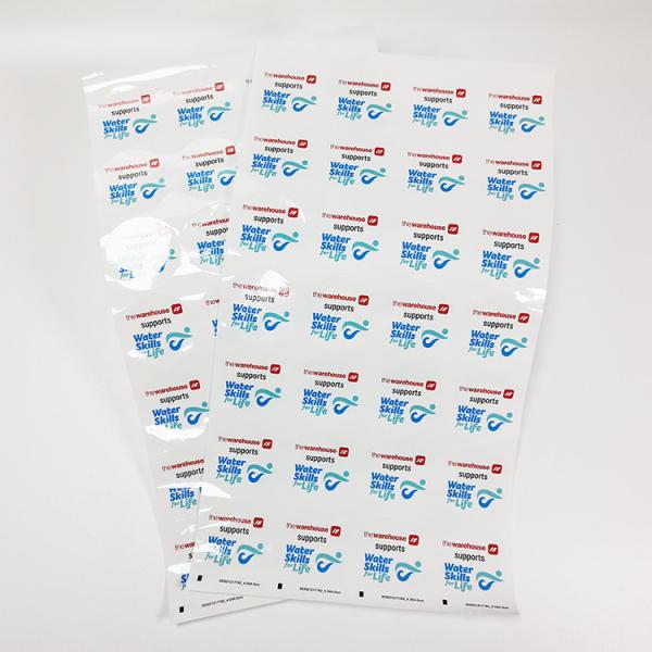 Cheap Permanent Custom Retail Labels Rectangular CMYK BOPP Tag Price Label Stickers for sale