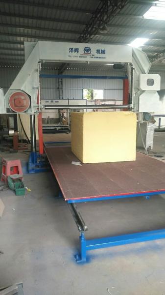 Cheap Horizontal Sponge Rigid Foam / Foam Rubber Cutting Machine Automatic for sale