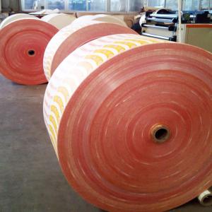 PE coated paper cup fan stock lot flexo printing pe coated paper fan