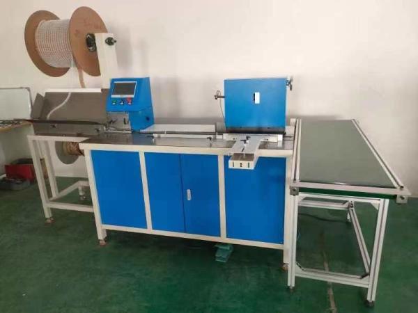 Cheap Automatic 410mm Twin Ring Binding Machine For Spiral Notebook for sale