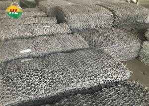 Weaving 60x80mm Wire Mesh Gabion Basket with 380N high Tensile Strength