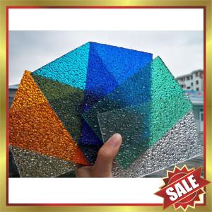 Best hight quality Diamond embossed polycarbonate PC Sheet panel board plate for decoration and building construction project wholesale