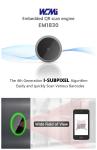 A EM1830 Automatic Android 32Bits Cmos SDK 1D 2D Embedded Bar Code Qr Scanning