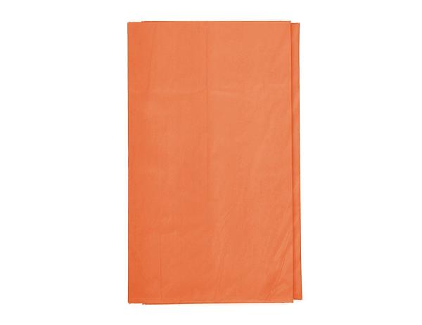 Cheap Orange - Disposable Plastic Table Cover Waterproof 54 x 108" Square Table Cloth for Square Tables for sale