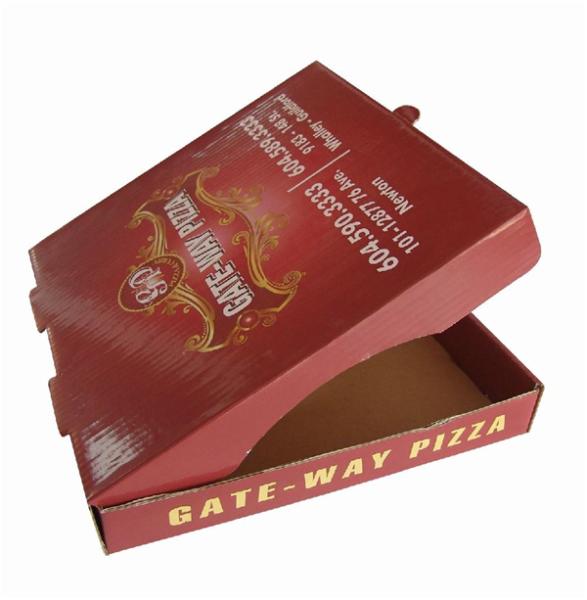 Cheap Accept Custom Order Pizza Box for sale