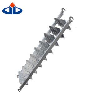 China High Strength Layher Scaffolding Parts Telescopic Silverstep Scaffold Ladder on sale