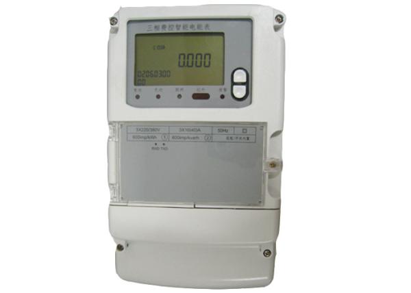 Cheap DLMS / COSEM 3 Phase Electric Meter , Multi Function Smart Power Meter for sale