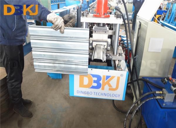 Cheap PPGI 1.2mm Slat Rolling Shutter Machine Hydraulic Punching for sale