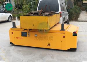 China Heavy load battery operated steerable agv automated guided vehicle on sale