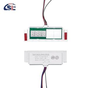 Best 60W Inductive Switches LED Light Defogger with Time Temperature Display Touch Sensor Stepless Dimmer wholesale