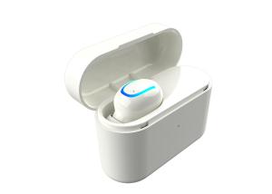 China Mono Bluetooth Headphone,Smartphone Bluetooth Headset , T5 Version ,While Black Or Customer,With Charging Case 500mah on sale