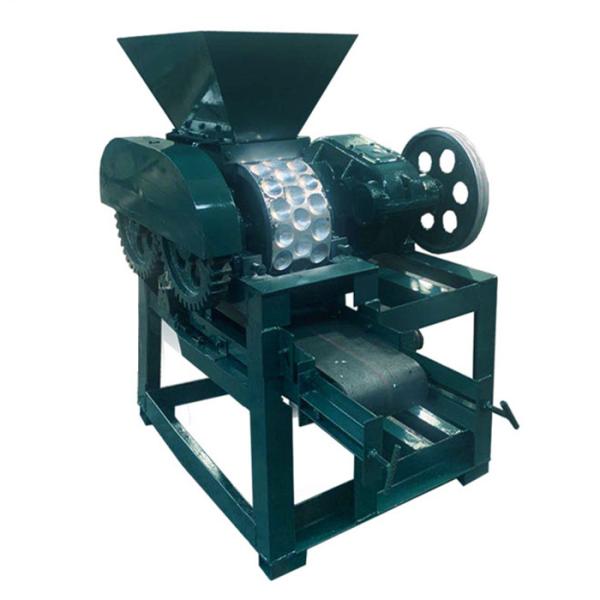 Cheap Double Roller Ball Press Small Briquette Machine 4kw for sale