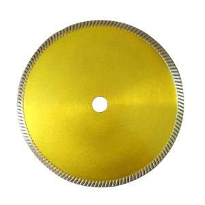 China Continuous Rim Narrow Turbo Teeth Diamond Blade for Granite cutting on sale