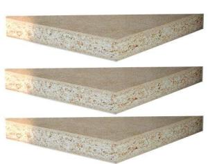 Best Poplar Particle Board Laminated Sheet , E1 Glue Pallet Compressed Particle Board wholesale