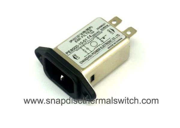 Cheap General Purpose EMI Power Line Filter 100DB Input  Durable Metal Housing for sale