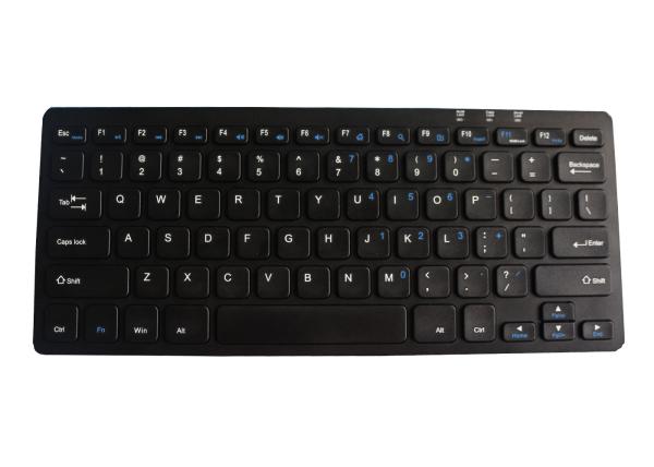 Cheap Super Slim Desktop Plastic Ruggedized Keyboard 78 Keys USB Interface US Layout for sale