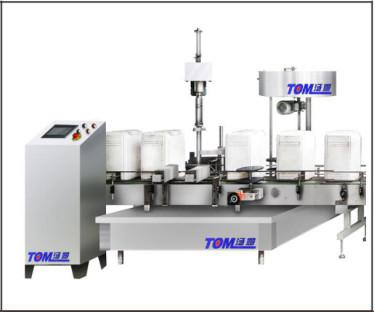 Cheap Single Head Automatic Filling And Capping Machine Rotary 20L 800BPH for sale