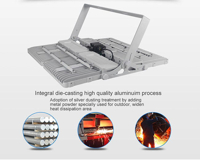 600W Stadium LED Tunnel Flood Lights Die Casting Aluminum Premium Material