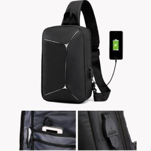 China USB Charging Oxford Cloth Reflective Chest Bag on sale