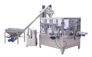 PLC Controller Automated Packaging Machine for Stand Up Zipper Pouches
