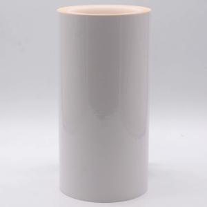 Best 1Mil Gloss White Permanent Adhesive Polyimide Materials With Glassine wholesale