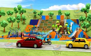 Fitness Climbing Custom Playground Slides Anti Aging ISO Certification
