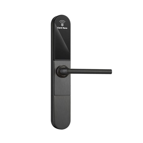 Cheap Mobile App Bluetooth Door Lock Unlocked By Fingerprint Password RF Card Key for sale