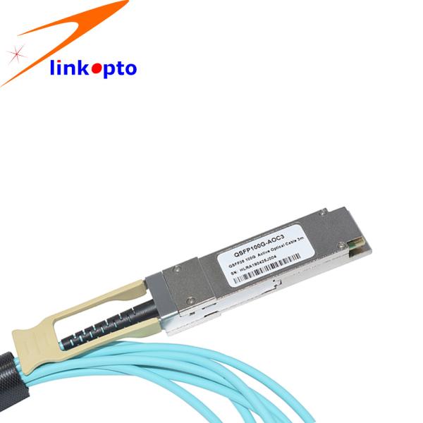 Cheap 2 Meters Cisco AOC Active Optical Cable Pluggable 40G Data Rate With DDM for sale