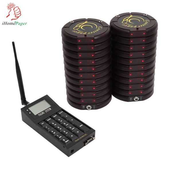 Cheap High Quality Longest Signal Range Wireless Guest Pager for sale