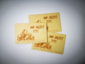 Best Laser Engraved Business Wood Card  NFC  1K 13.56mhz wholesale
