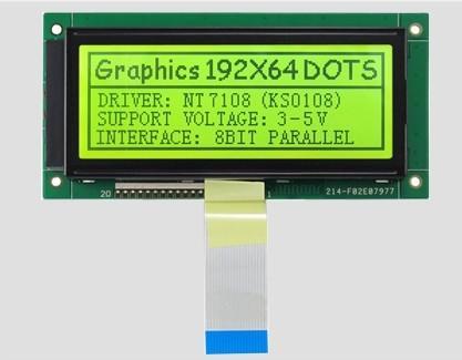 Cheap Character Graphic LCD Display Module 192*64 130mm*65mm 5v/3.3v Dot Matrix Display Module for sale