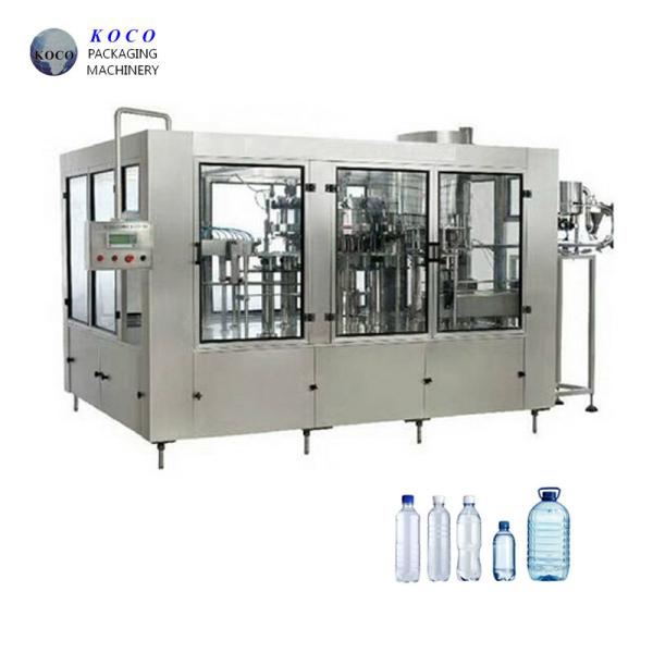 Cheap PET Small Bottle Automatic Filling Capping Pure Drinking Mineral Water Bottling Plant Machine for sale