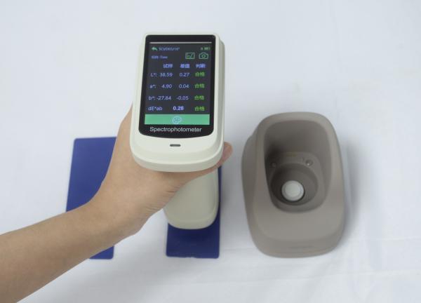 Cheap DS-700D Portable Spectrophotometer Colorimeter With Dual Optical Path Array Sensor for sale
